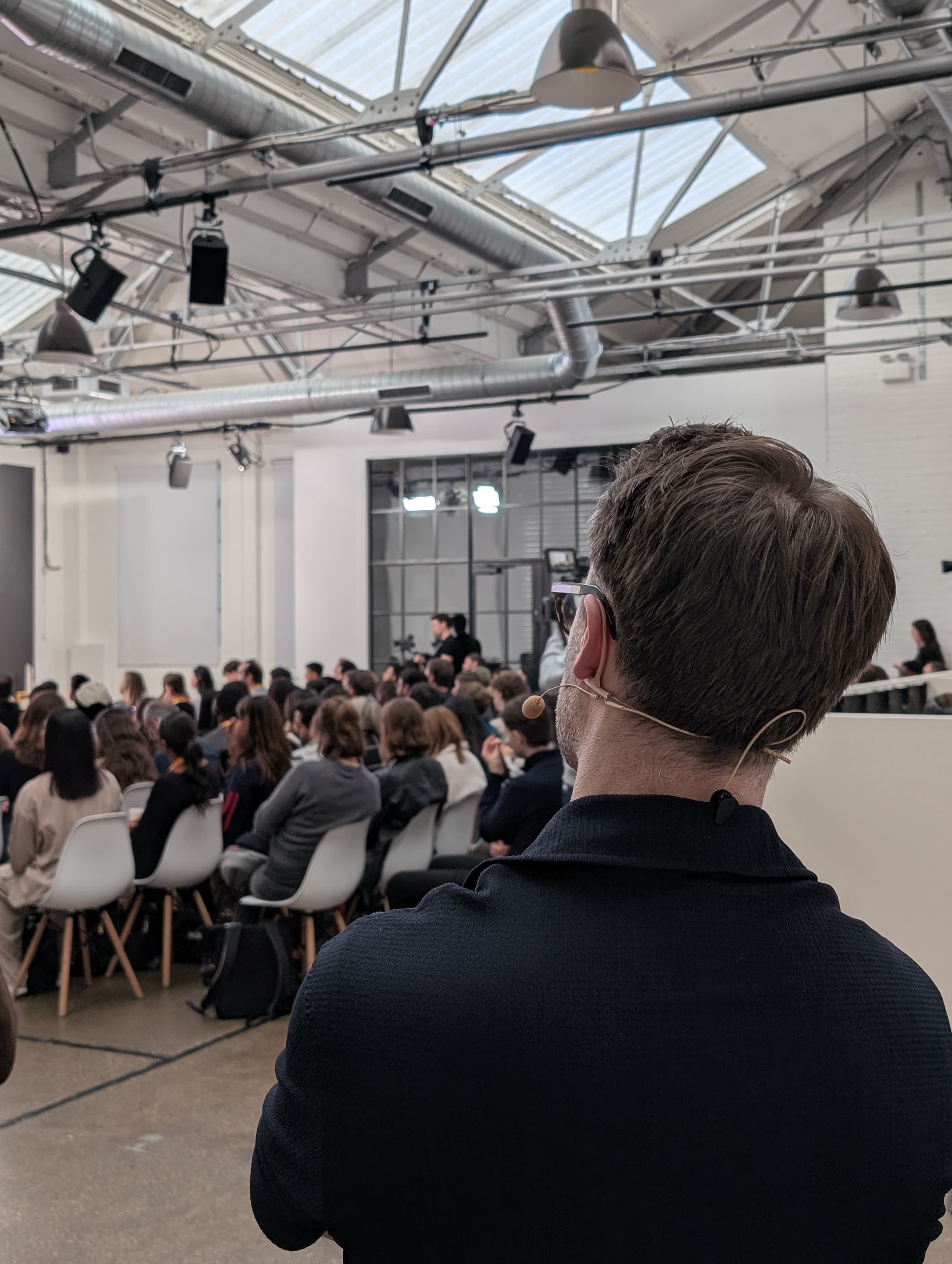 Simon Pittman speaking at an event